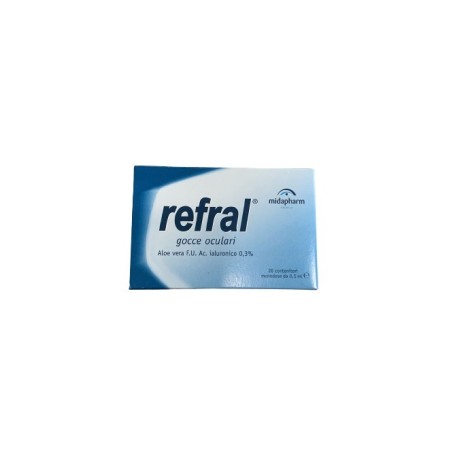 Midapharm Italia Refral Monodose Gocce Oculari 20 Contenitori Da 0,5 Ml