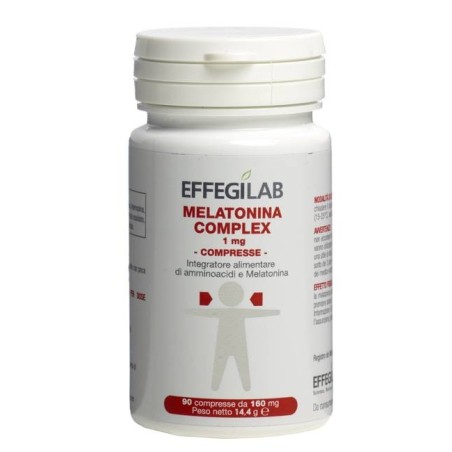 Effegilab Melatonina Complex 1mg 90 Compresse