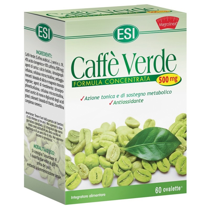 Esi Caffe Verde 500mg 60 Ovalette