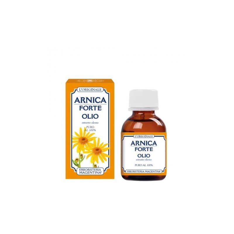 Erboristeria Magentina Arnica Forte Olio Puro 50 Ml