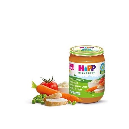 Hipp Italia Hipp Bio Pappa Pronta Fantas Verd Pollo Riso 190 G