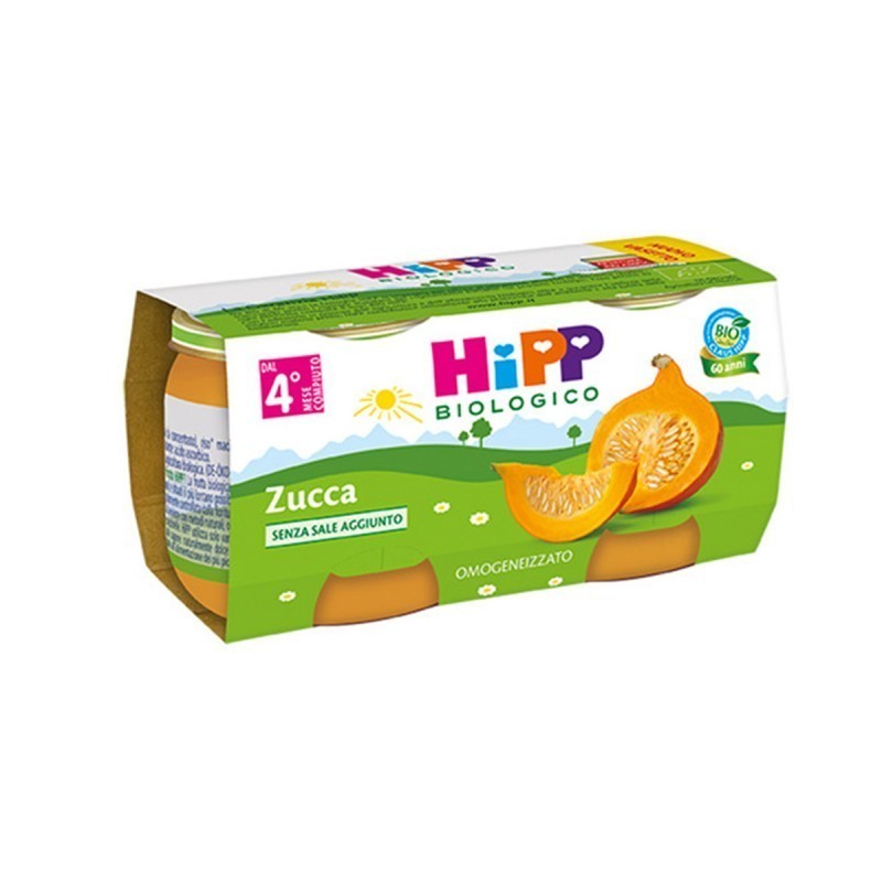 Hipp Italia Hipp Bio Hipp Bio Omogeneizzato Zucca 2x80 G