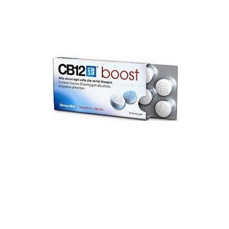 Meda Pharma Cb12 Boost 10 Chewing-gum Zinco E Fluoruro New Formulation