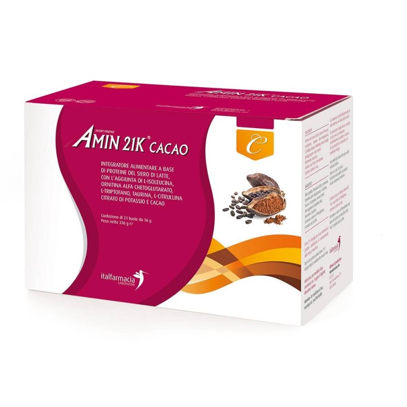 Italfarmacia Amin 21k Cacao 336 G