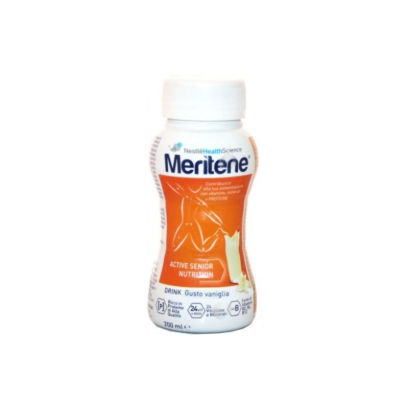 Nestle' It. Meritene Drink Vaniglia Alimento Arricchito 200 Ml