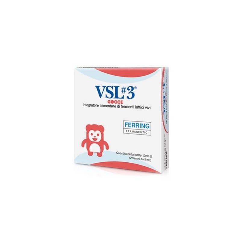 Actial Farmaceutica Vsl3 Gocce 2 Flaconi X 5 Ml