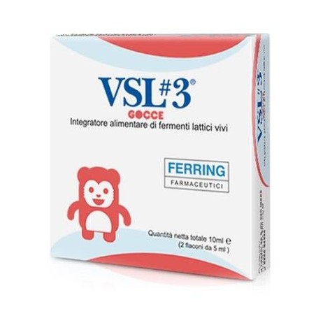 Actial Farmaceutica Vsl3 Gocce 2 Flaconi X 5 Ml