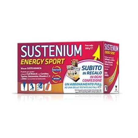 A. Menarini Ind. Farm. Riun. Sustenium Energy Sport 10 Bustine