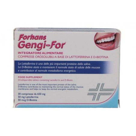 Uragme Forhans Gengi For 30 Compresse 19,50 G