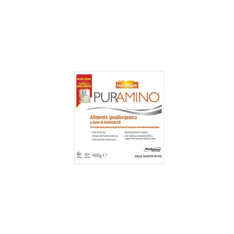 Reckitt Benckiser H. Nutramigen Puramino Barattolo 400 G