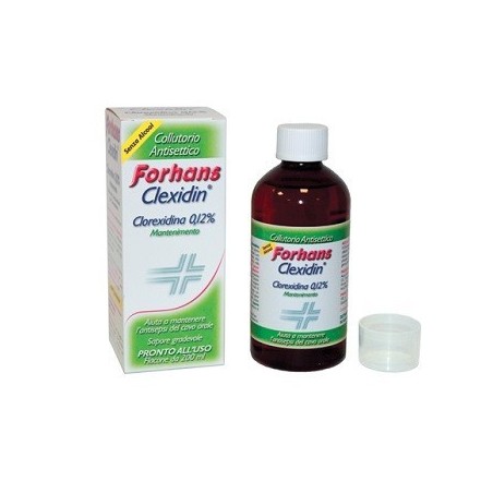 Uragme Forhans Collutorio Con Clorexidina 0,12 Clexidin Senza Alcool 200 Ml