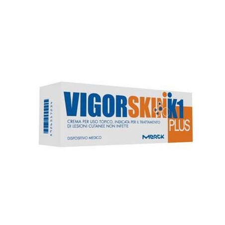 Merck Serono Vigorskin K1 Plus Crema Per Lesioni Cutanee Non Infette 100 Ml