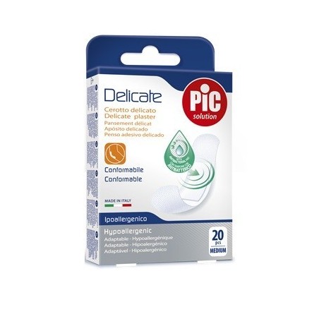 Pikdare Cerotto Pic Delicate 19x72 Mm Antibatterico 20 Pezzi