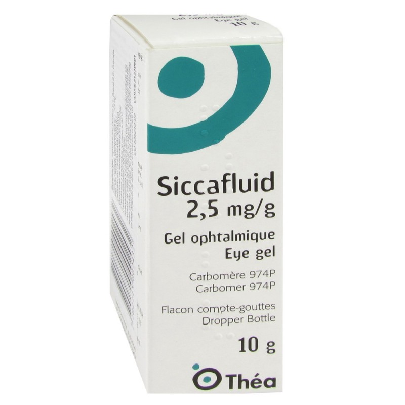 Thea Farma Siccafluid 2.5 Mg/g, Gel Oftalmico Carbomer 974p