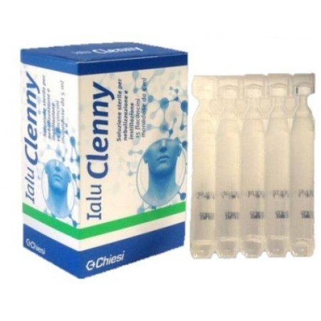 Chiesi Farmaceutici Ialu Clenny 15 Flaconcini 5 Ml Soluzione Sterile Per Nebulizzazione E Instillazione Con Acido Ialuronico