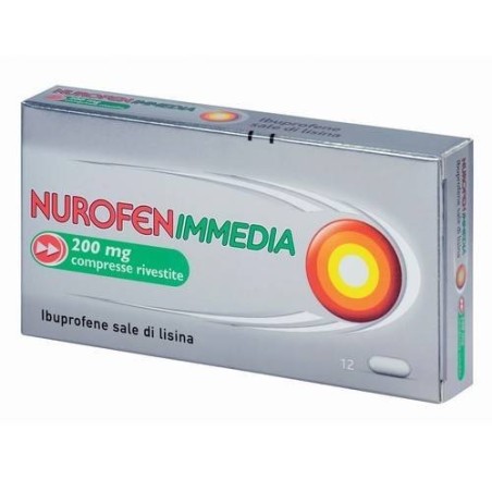 Reckitt Benckiser H. Nurofenimmedia 200 Mg Compresse Rivestite Ibuprofene