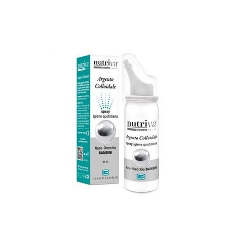 Giuriati Group Nutriva Argento Colloidale Naso/orecchie 30 Ml