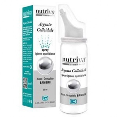 Giuriati Group Nutriva Argento Colloidale Naso/orecchie 30 Ml