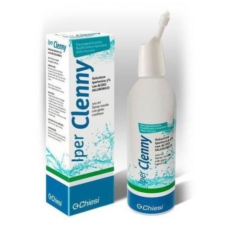 Chiesi Farmaceutici Iper Clenny Spray Nasale Erogazione Continua Soluzione Ipertonica Con Acido Ialuronico 100 Ml