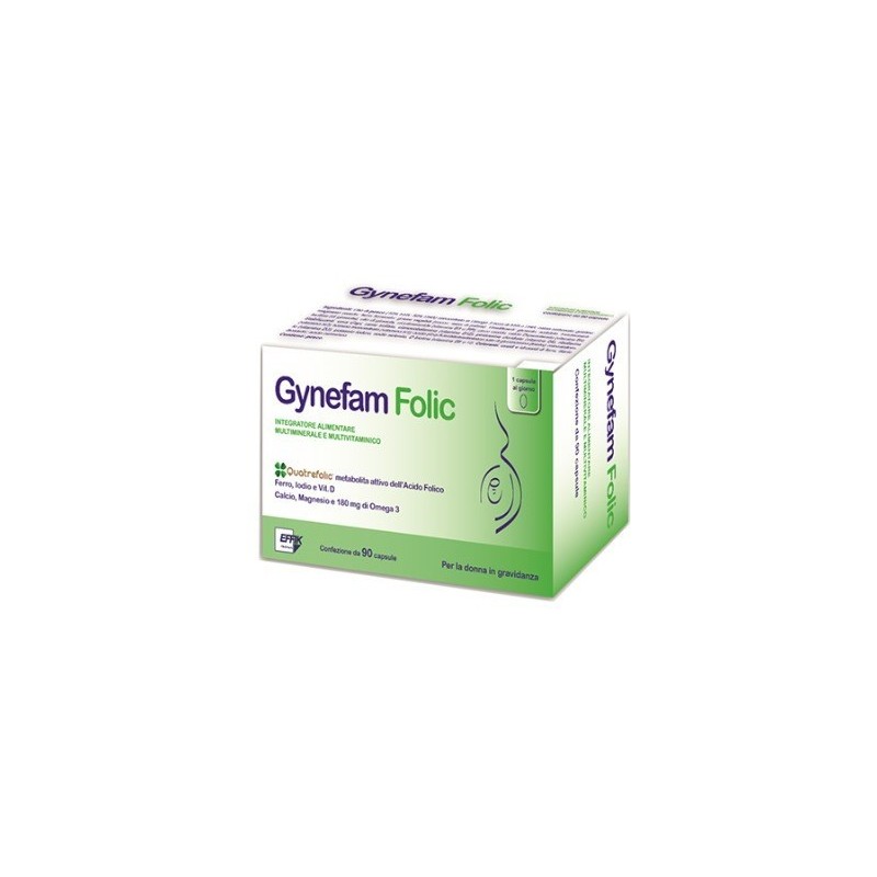 Effik Italia Gynefam Folic 3 Blister Da 30 Capsule