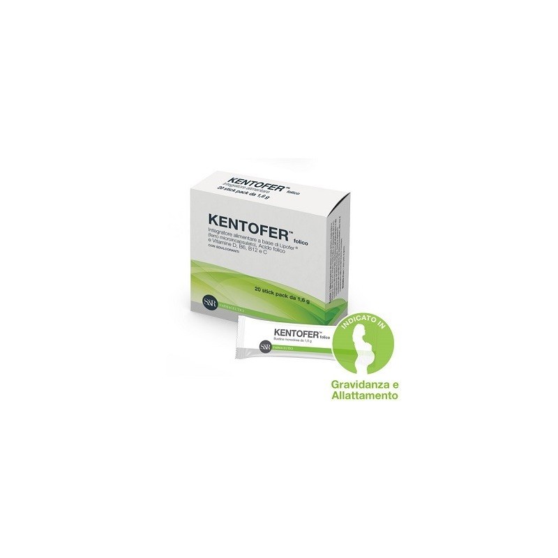 S&r Farmaceutici Kentofer Folico 20 Stickpack