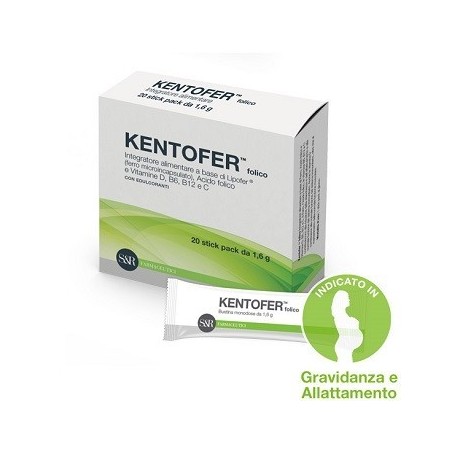 S&r Farmaceutici Kentofer Folico 20 Stickpack