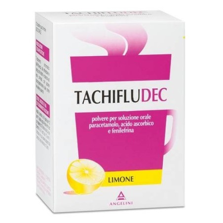 Angelini Pharma Tachifludec Polvere Per Soluzione Orale Gusto Limone Tachifludec Polvere Per Soluzione Orale Gusto Limone E Miel