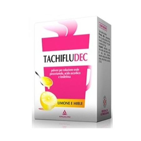 Angelini Pharma Tachifludec Polvere Per Soluzione Orale Gusto Limone Tachifludec Polvere Per Soluzione Orale Gusto Limone E Miel