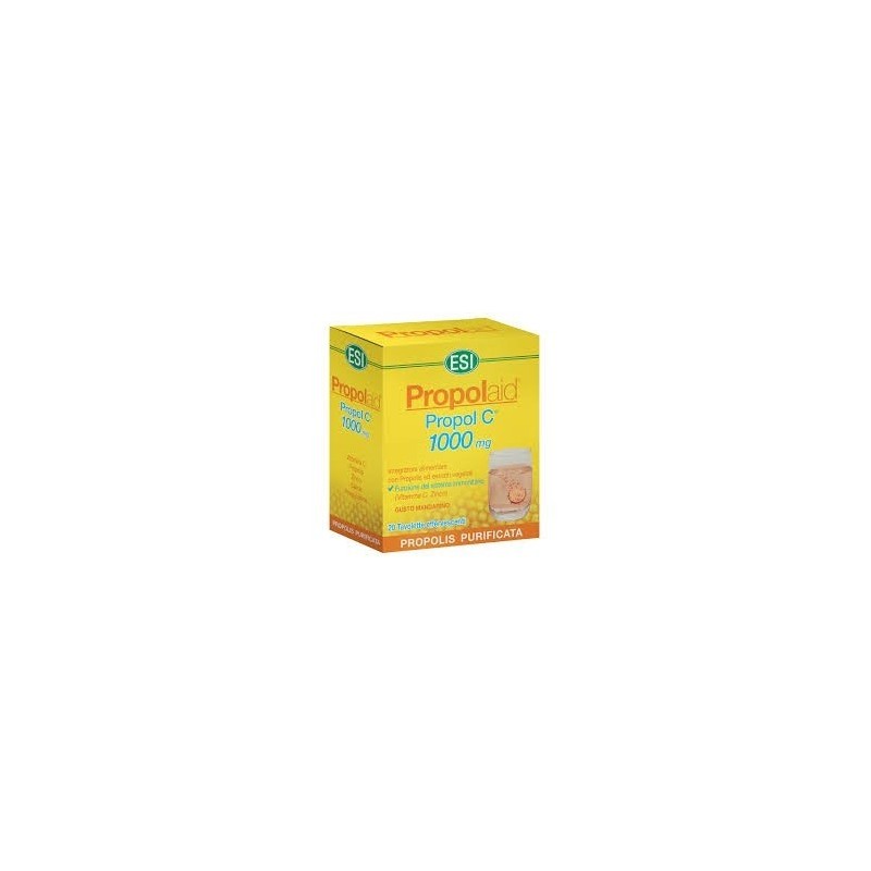 Esi Propolaid Propol C 1000 Mg 20 Tavolette Effervescenti