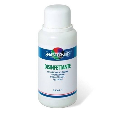 Pietrasanta Pharma Master-aid Disinfettante 1g/100ml Soluzione Cutanea Clorexidina Digluconato