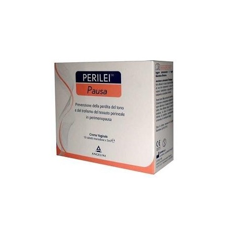 Angelini Perilei Pausa Crema Vaginale 10 Tubetti Monodose Da 5ml