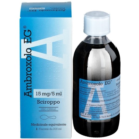 Ambroxolo Eg 15 Mg/5 Ml Sciroppo Ambroxolo Eg 30 Mg/10 Ml Sciroppo Medicinale Equivalente