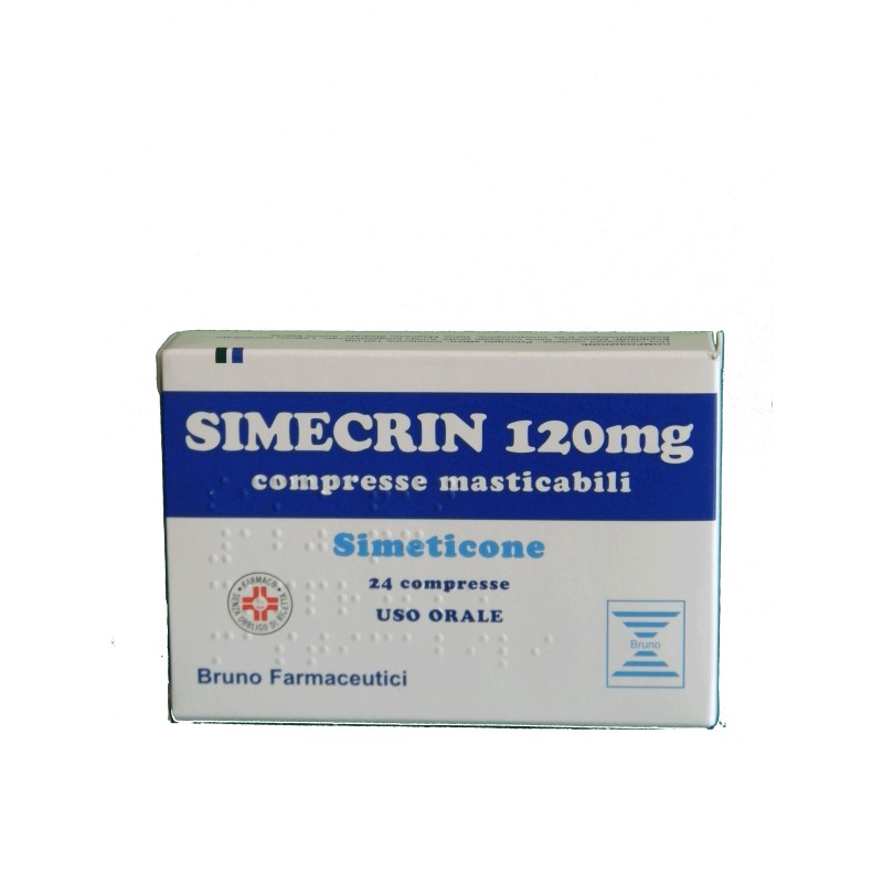 Eg Simecrin 40 Mg Compresse Masticabili Simecrin 80 Mg Compresse Masticabili Simecrin 120 Mg Compresse Masticabili Simeticone