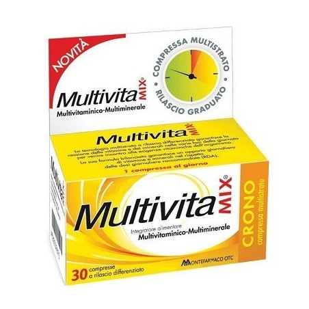 Montefarmaco Otc Multivitamix Crono 30 Compresse