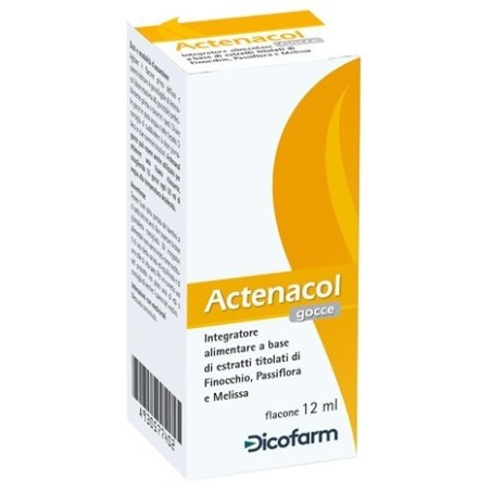 Dicofarm Actenacol Gocce 12 Ml Con Melatonina