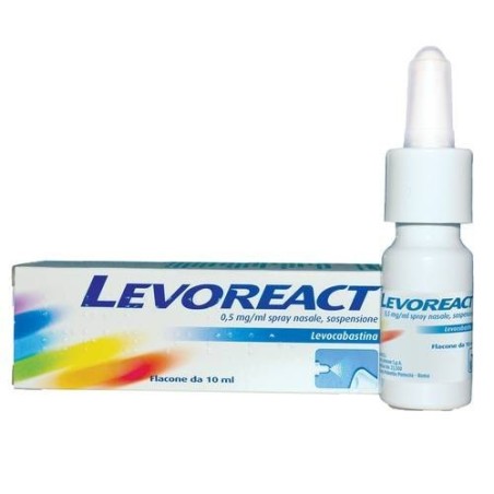 Johnson & Johnson Levoreact 0,5 Mg/ml Spray Nasale, Sospensione Levocabastina Cloridrato