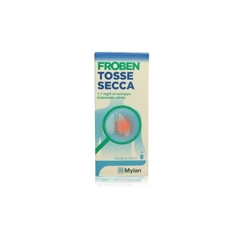 Mylan Froben Tosse Secca 1,7 Mg/5 Ml Sciroppo Butamirato Citrato Medicinale Equivalente