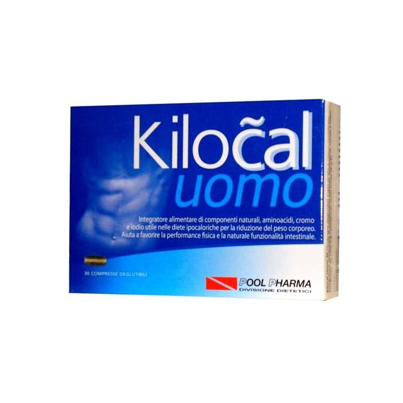 Pool Pharma Kilocal Uomo 30 Compresse