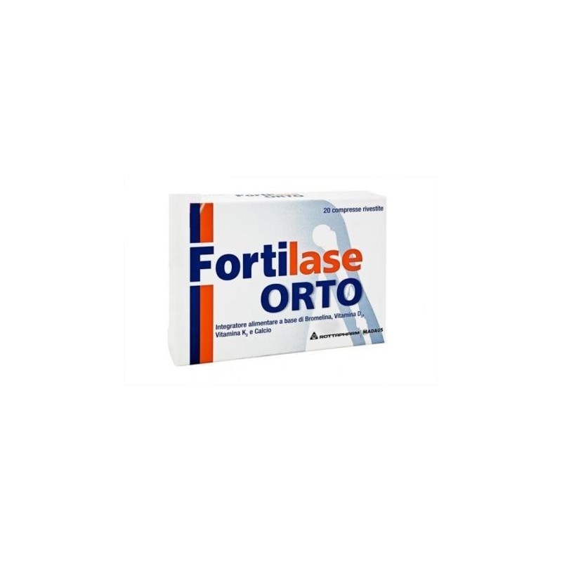 Meda Pharma Fortilase Orto 20 Compresse Rivestite