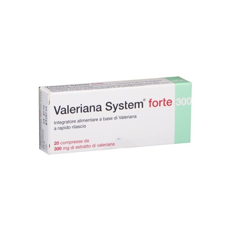 Sanifarma Valeriana System Forte 20 Compresse