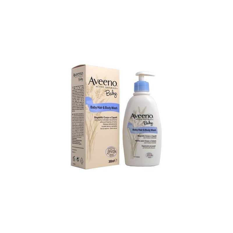 Johnson & Johnson Aveeno Baby Bagnetto Testa Piedi 300 Ml