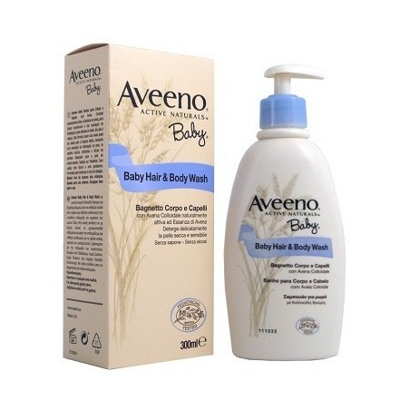 Johnson & Johnson Aveeno Baby Bagnetto Testa Piedi 300 Ml