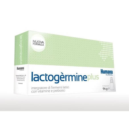 Humana Italia Lactogermine Plus Fermenti Lattici 10 Flaconcini