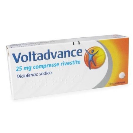 Haleon Italy Voltadvance 25 Mg Compresse Rivestite Con Film Voltadvance 25 Mg Polvere Per Soluzione Orale Diclofenac Sodico