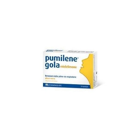 Montefarmaco Otc Pumilene Gola Miele Limone 24 Pastiglie