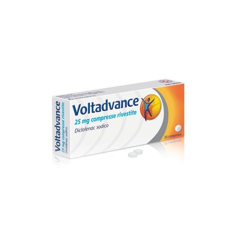 Haleon Italy Voltadvance 25 Mg Compresse Rivestite Con Film Voltadvance 25 Mg Polvere Per Soluzione Orale Diclofenac Sodico