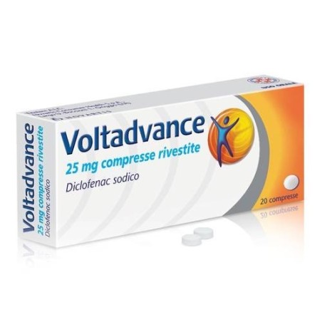 Haleon Italy Voltadvance 25 Mg Compresse Rivestite Con Film Voltadvance 25 Mg Polvere Per Soluzione Orale Diclofenac Sodico