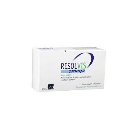 Medivis Gocce Oculari Resolvis Omega 20 Fiale Monodose 0,25 Ml