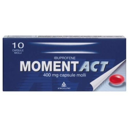 Angelini Pharma Momentact 400 Mg Capsule Molli Ibuprofene