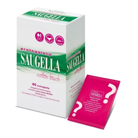 Meda Pharma Saugella Assorbenti Cotton Touch Proteggislip 40 Pezzi